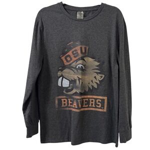 Gameday Couture Oregon State Beavers Long Sleeve T Shirt Mens M OSU College